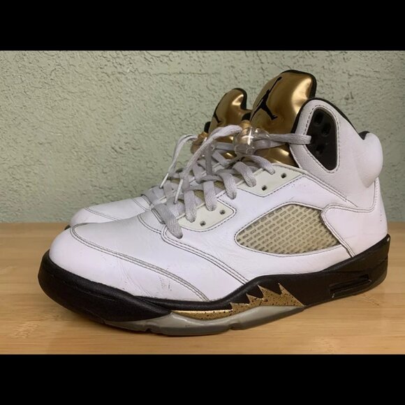 Size 11.5 - Jordan 5 Retro Olympic 2016 - Picture 7 of 11